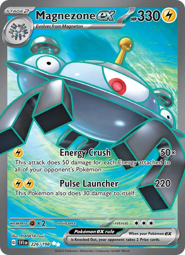 Magnezone ex — Scarlet & Violet #226 (Pokémon TCG card)