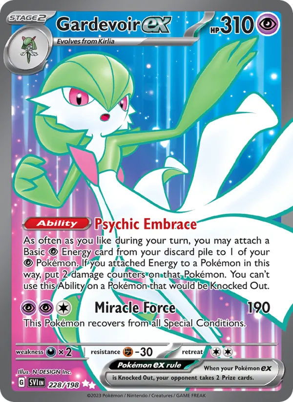 Gardevoir ex — Scarlet & Violet #228 (Pokémon TCG card)