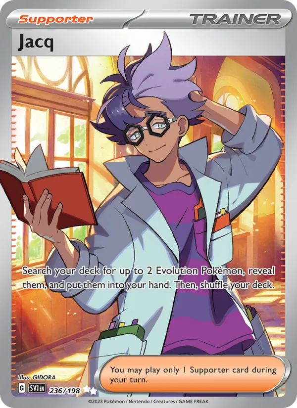 Jacq — Scarlet & Violet #236 (Pokémon TCG card)