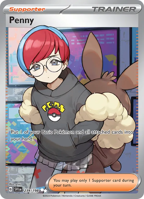 Penny — Scarlet & Violet #239 (Pokémon TCG card)