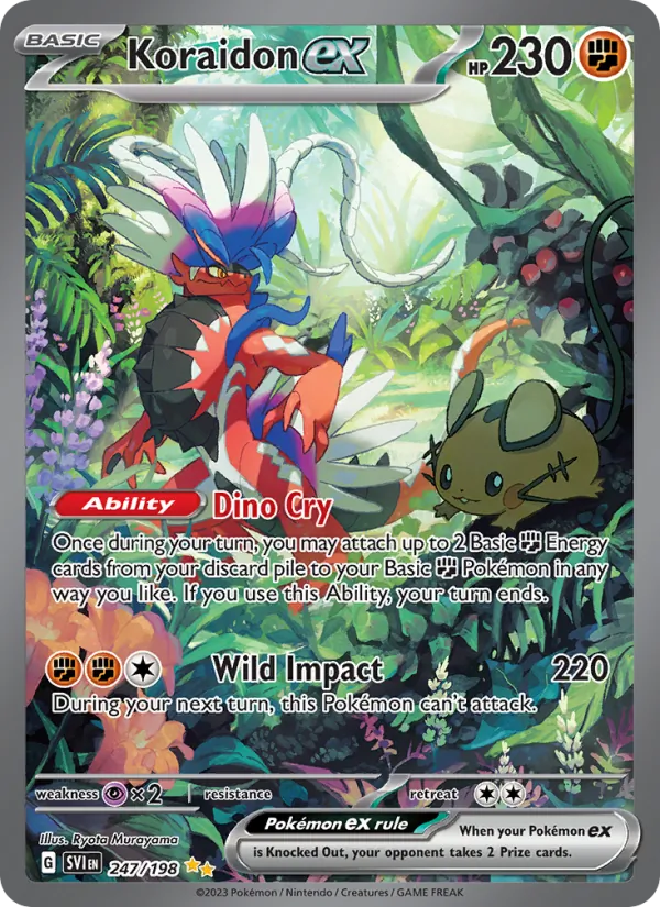 Koraidon ex — Scarlet & Violet #247 (Pokémon TCG card)
