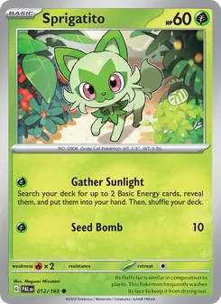 Sprigatito (Paldea Evolved #012)