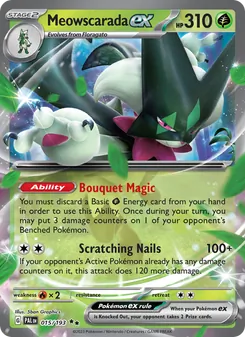 Meowscarada ex (Paldea Evolved #015)