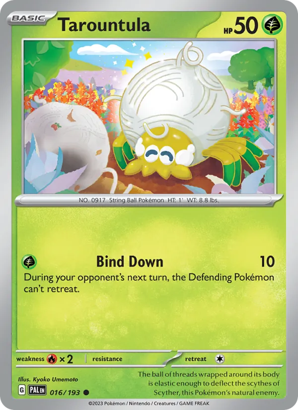 Tarountula — Paldea Evolved #016 (Pokémon TCG card)