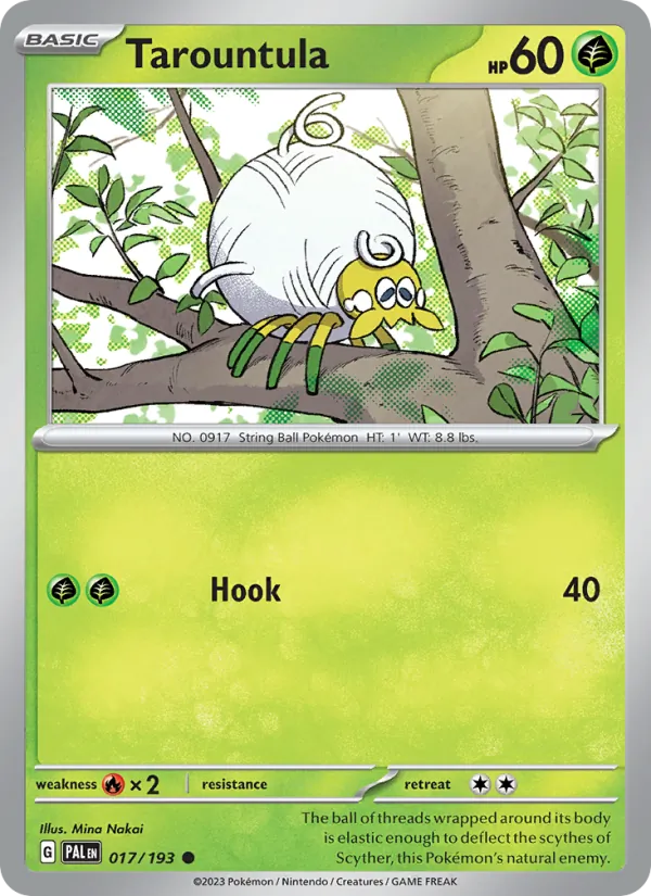 Tarountula — Paldea Evolved #017 (Pokémon TCG card)