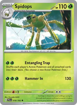 Spidops (Paldea Evolved #018)