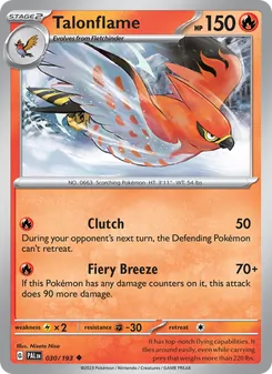 Talonflame (Paldea Evolved #030)