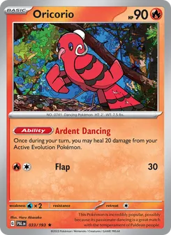 Oricorio (Paldea Evolved #033)