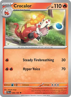Crocalor (Paldea Evolved #036)
