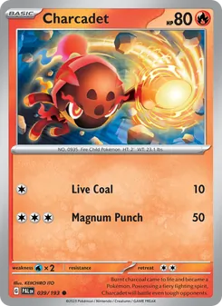Charcadet (Paldea Evolved #039)