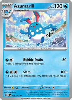 Azumarill (Paldea Evolved #045)