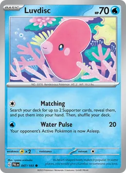 Luvdisc (Paldea Evolved #047)