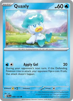Quaxly (Paldea Evolved #049)