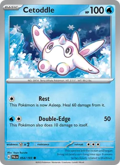Cetoddle (Paldea Evolved #054)