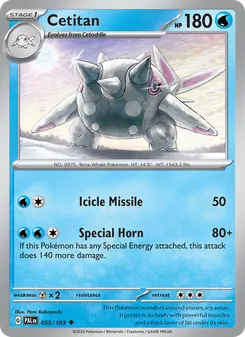 Cetitan (Paldea Evolved #055)