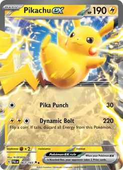Pikachu ex (Paldea Evolved #063)
