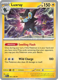 Luxray (Paldea Evolved #071)
