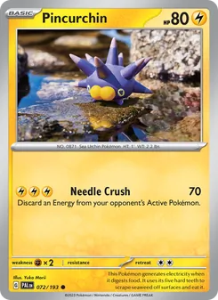 Pincurchin (Paldea Evolved #072)