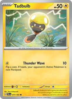 Tadbulb (Paldea Evolved #077)