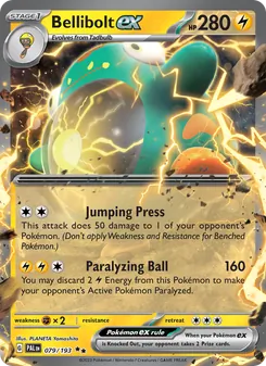 Bellibolt ex (Paldea Evolved #079)