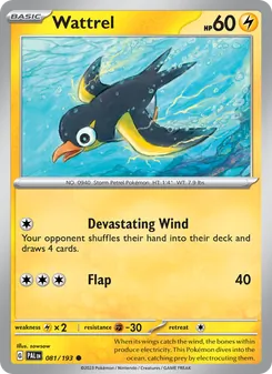 Wattrel (Paldea Evolved #081)