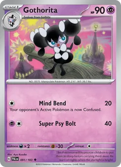 Gothorita (Paldea Evolved #091)