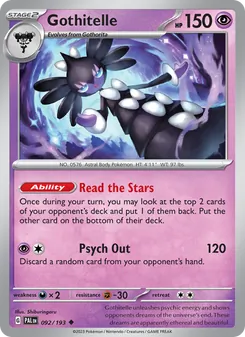 Gothitelle (Paldea Evolved #092)