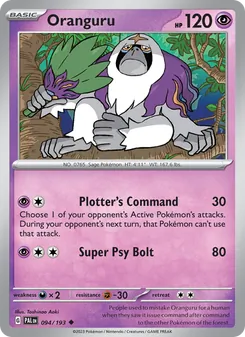 Oranguru (Paldea Evolved #094)