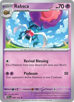 Rabsca (Paldea Evolved #099)