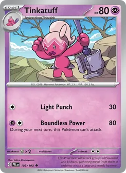 Tinkatuff (Paldea Evolved #103)