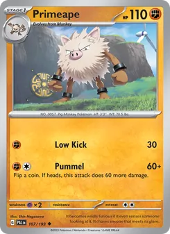 Primeape (Paldea Evolved #107)
