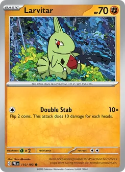 Larvitar (Paldea Evolved #110)