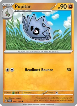 Pupitar (Paldea Evolved #111)