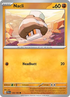 Nacli (Paldea Evolved #120)