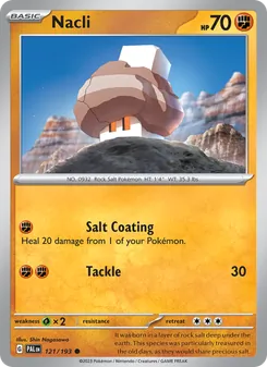 Nacli (Paldea Evolved #121)