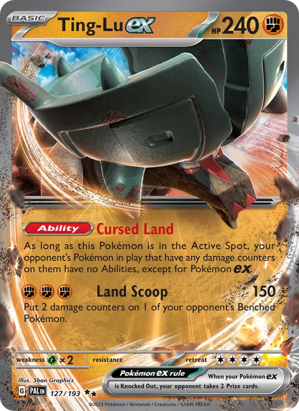 Ting-Lu ex — Paldea Evolved #127 (Pokémon TCG card)
