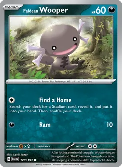Paldean Wooper (Paldea Evolved #128)