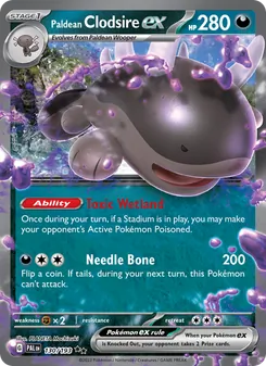 Paldean Clodsire ex (Paldea Evolved #130)