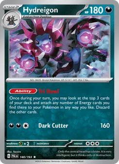 Hydreigon (Paldea Evolved #140)