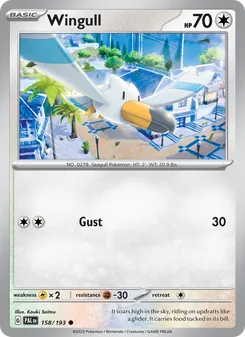 Wingull (Paldea Evolved #158)