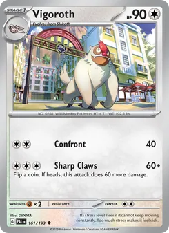 Vigoroth (Paldea Evolved #161)