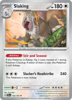 Slaking (Paldea Evolved #162)