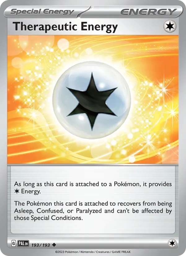 Therapeutic Energy — Paldea Evolved #193 (Pokémon TCG card)