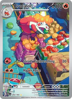 Crocalor (Paldea Evolved #202)