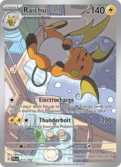 Raichu (Paldea Evolved #211)