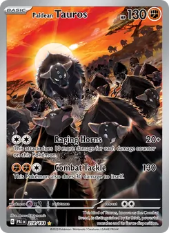 Paldean Tauros (Paldea Evolved #218)