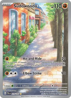 Sudowoodo (Paldea Evolved #219)