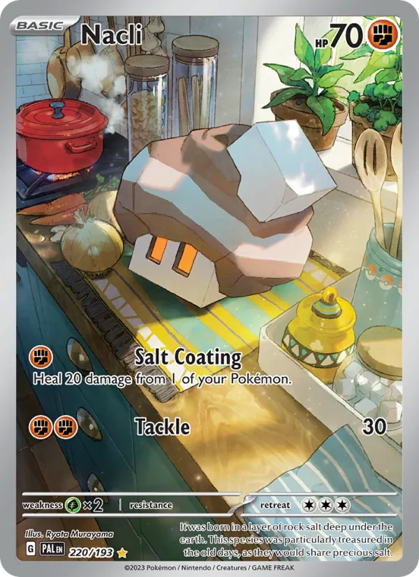 Nacli — Paldea Evolved #220 (Pokémon TCG card)