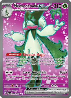 Meowscarada ex (Paldea Evolved #231)