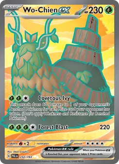 Wo-Chien ex (Paldea Evolved #232)